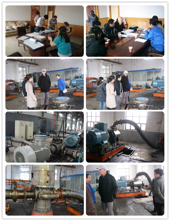 荷蘭石油公司來現(xiàn)場(chǎng)參觀